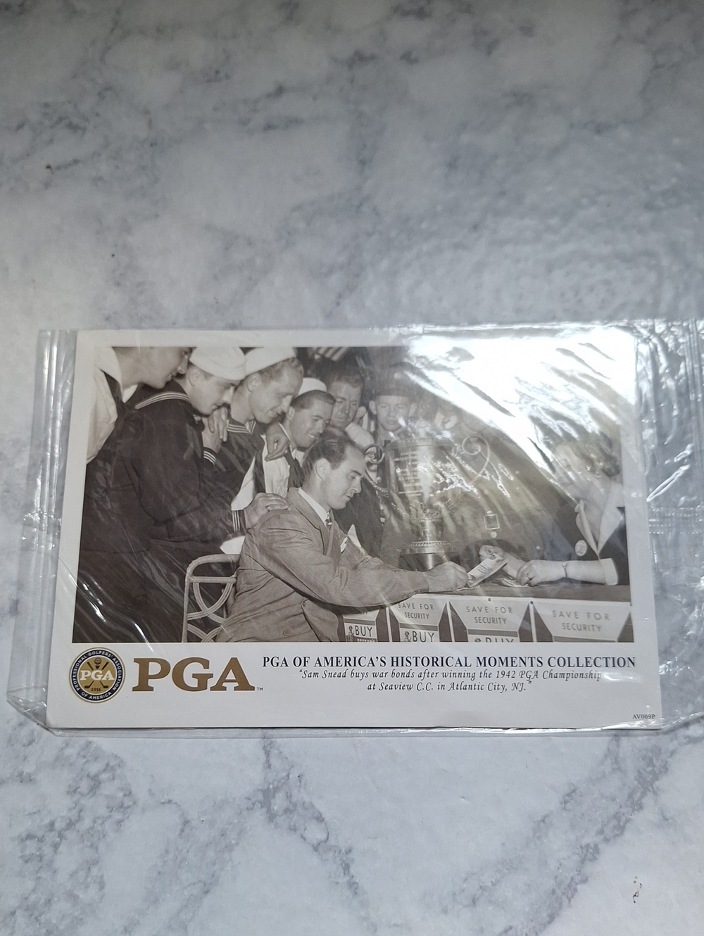 Sneads PGA Historical Moments Collection Print - War Bonds Purchase